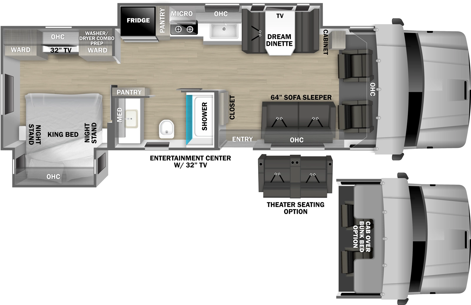 Dynaquest Xl 3200KD Floorplan